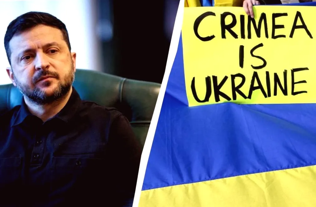 Зеленський: Москва вимагає від США визнання Криму частиною Росії