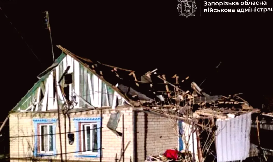 Удар з неба над Вільнянськом: четверо поранених, серед яких дитина