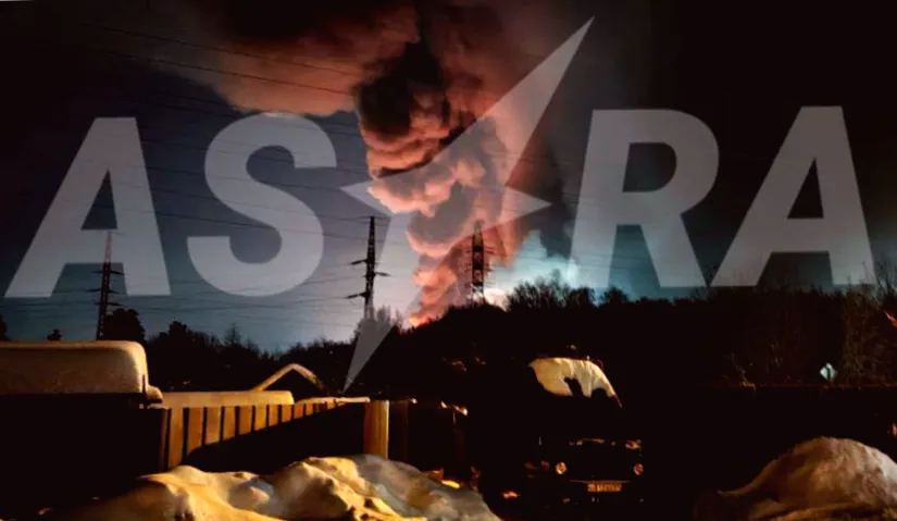 Невідомі дрони вдарили по двох регіонах Росії: палає завод