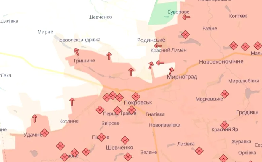 Гарячі точки: Російські війська наближаються до ключових позицій на Донеччині та в Запоріжжі