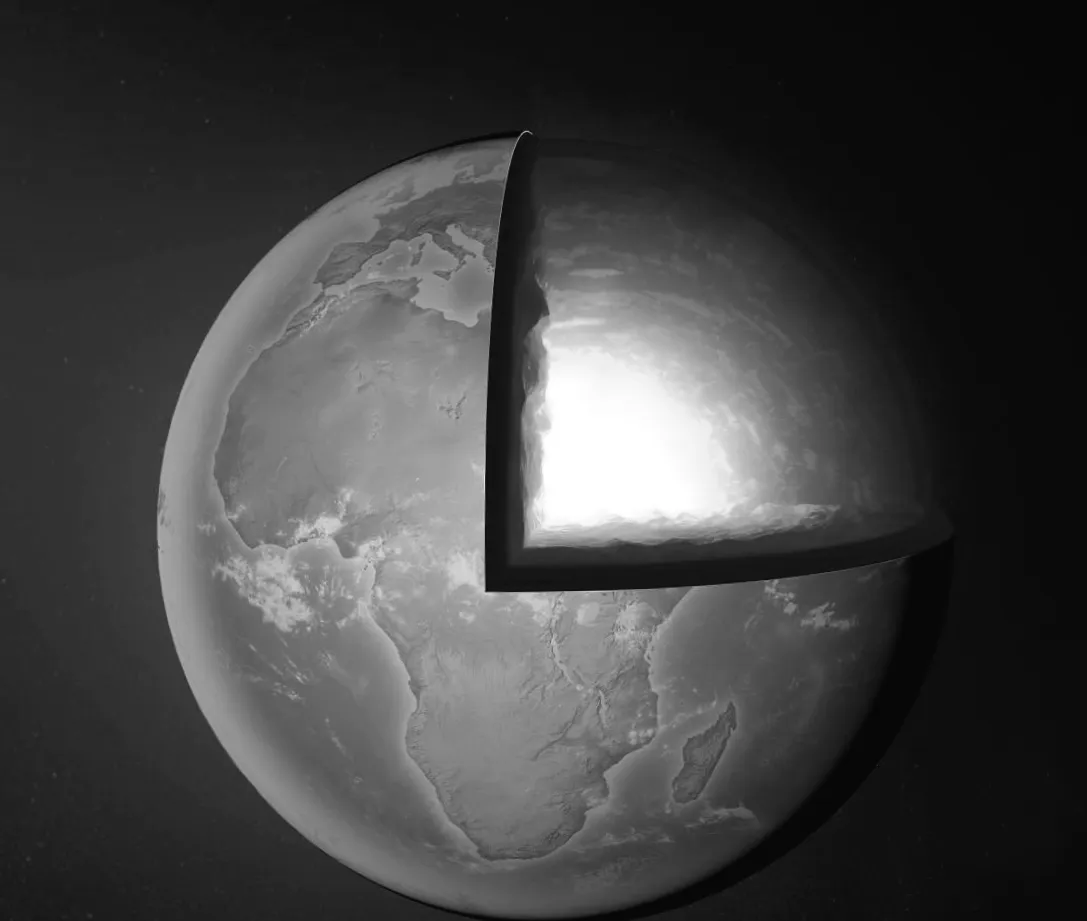 Дві таємничі гігантські структури всередині Землі таємно формують її магнітне поле мільйони років