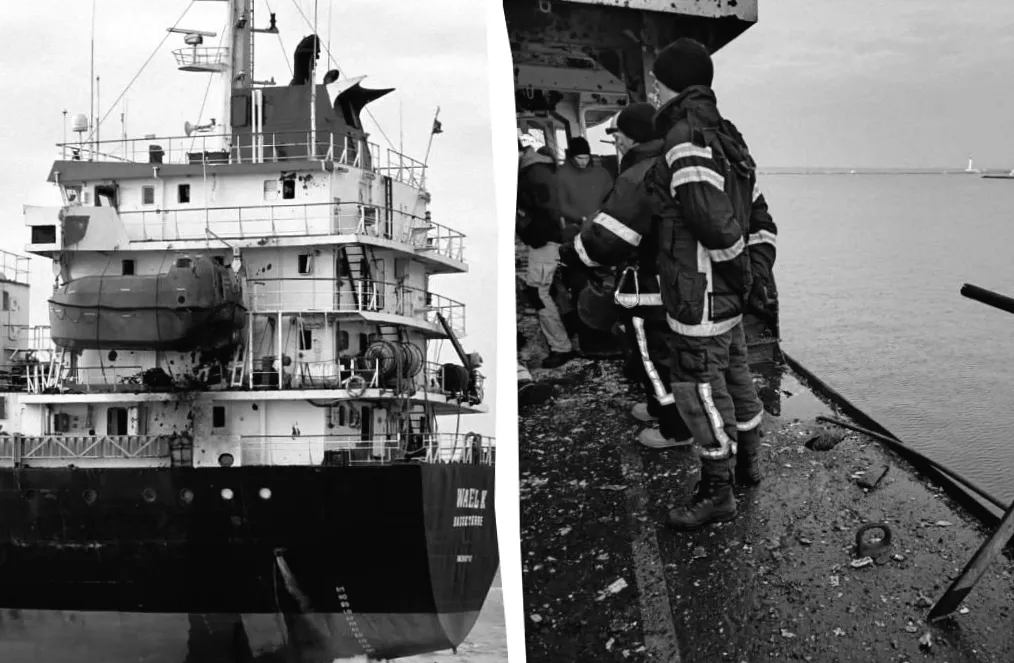 Іноземний моряк загинув в результаті удару Росії по двох цивільних суднах на Одещині