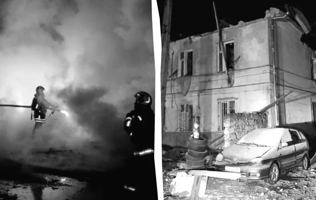 Одеса під ударами дронів: масштабна пожежа та руйнування в десятках будинків