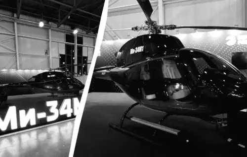 Таємничий чорний гелікоптер в Крокусі: Росія продемонструвала оновлений Мі-34М1