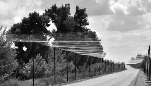 Радник Федорова закликає приховати таємниці антидронових бар’єрів на дорогах