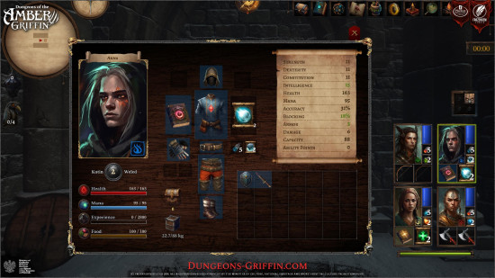 Dungeons of the Amber Griffin Demo