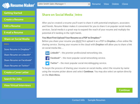 Resume Maker for Windows
