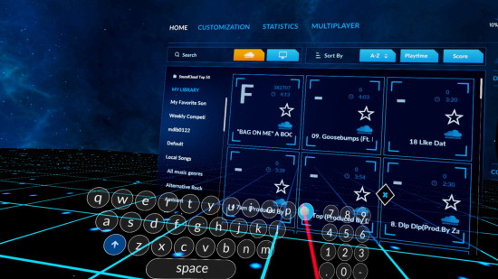 Music Inside: A VR Rhythm Game