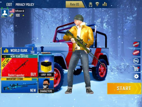 Winter Survival Battle Royale