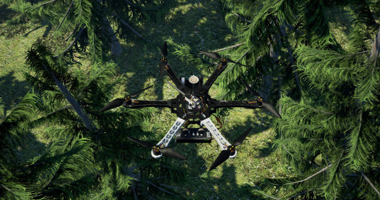 Copter and Sky